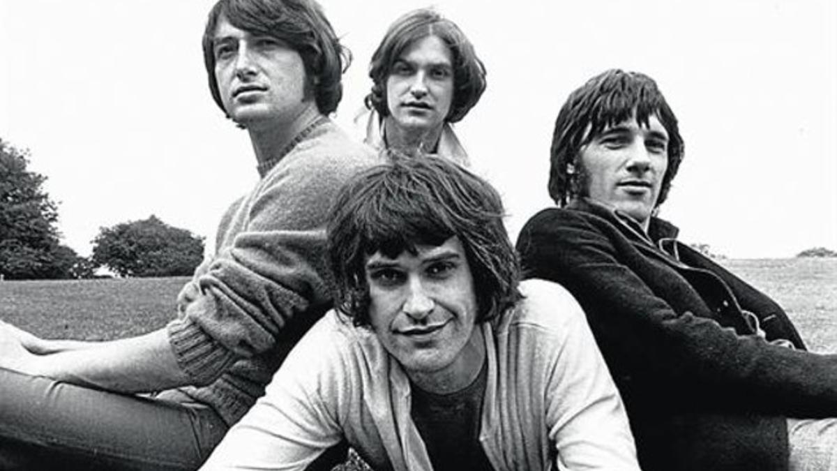 El grupo británico The Kinks, en 1968