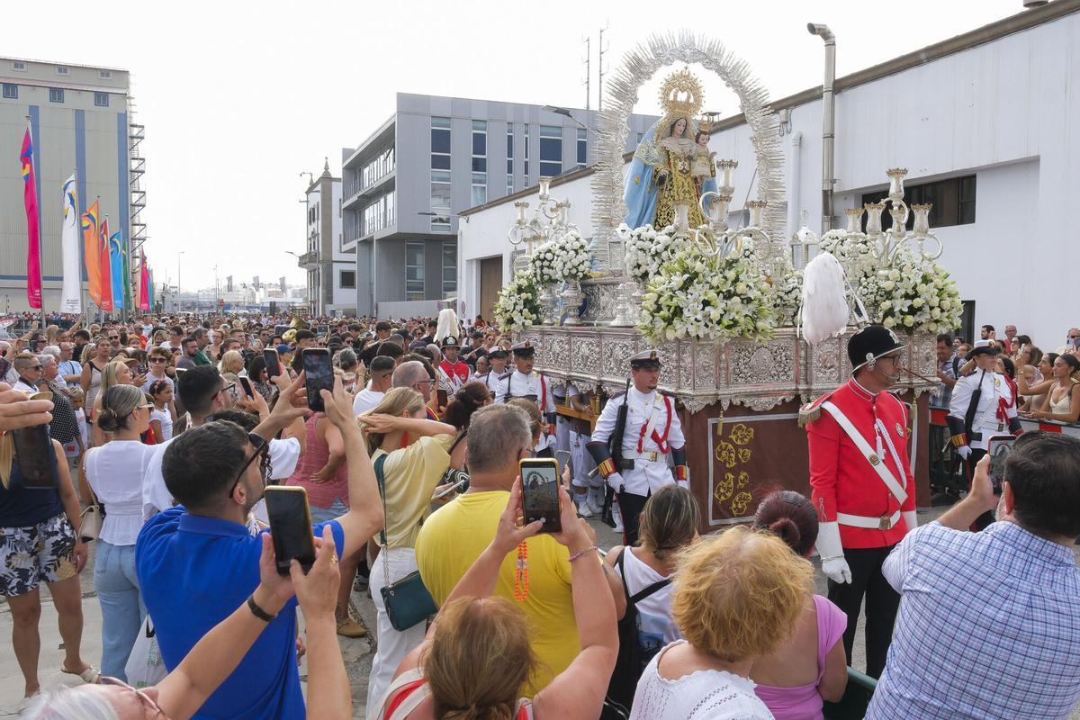 Procesión marítima del Carmen de La Isleta