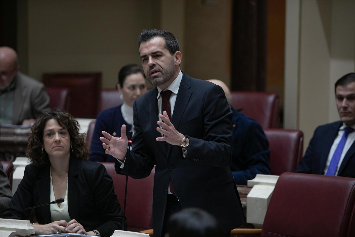 Rubén Martínez Alpañez, nuevo portavoz de Vox en al Asamblea Regional.