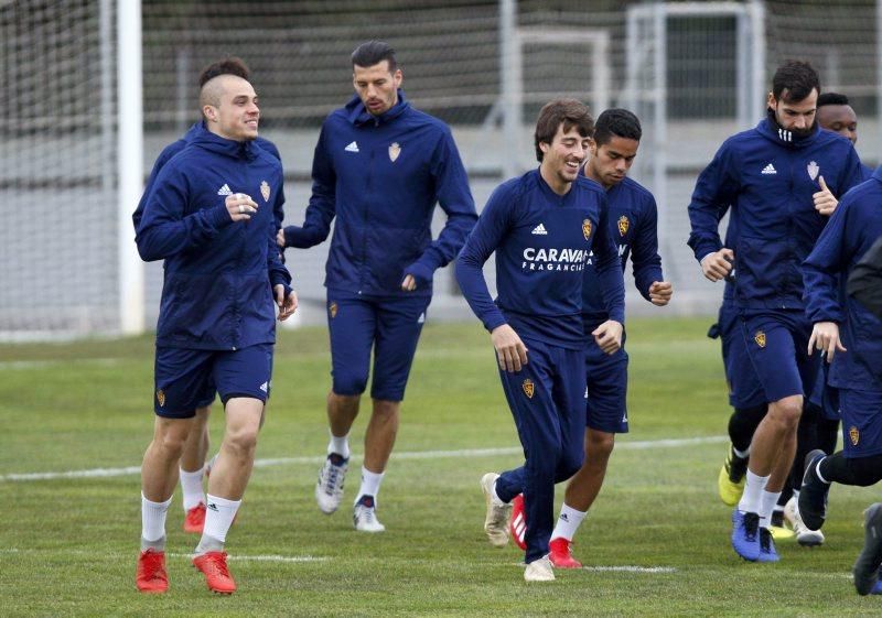 Entrenamiento del Real Zaragoza (22-1-2019)