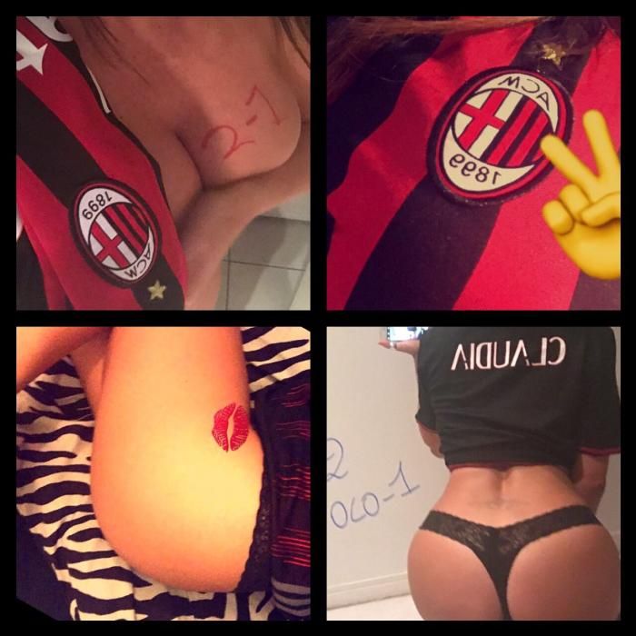 Claudia Romani, el cuerpo de la musa del Calcio