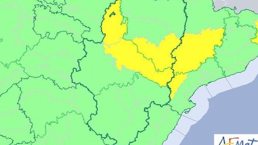 Activada la alerta por calor en el sur de Huesca, Cinco Villas y Ribera Ebro