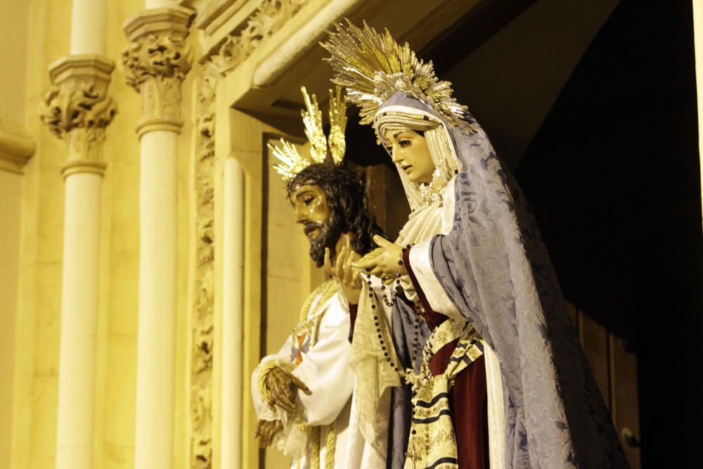 Misa del Alba y traslado del Cautivo y la Virgen de la Trinidad