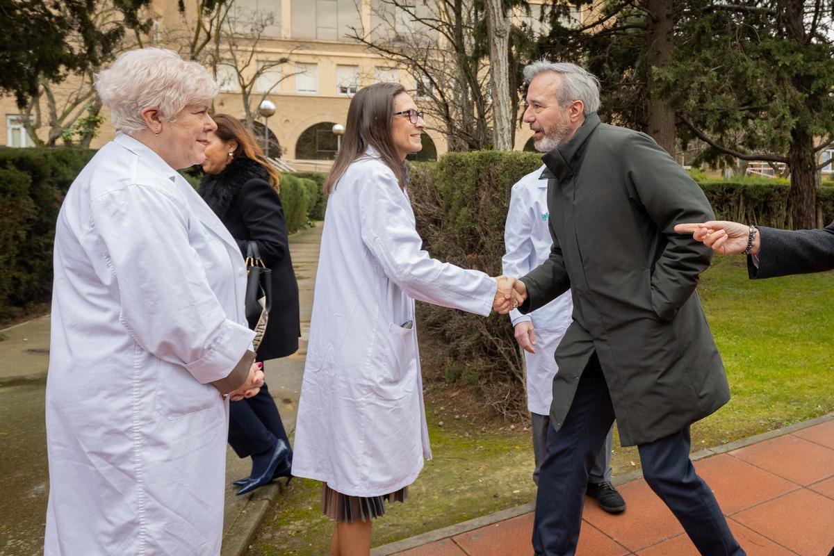 Un día de campaña con Jorge Azcón (PP)