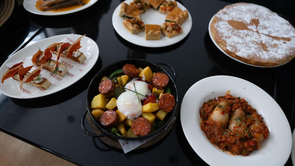 Una selección de los menús temáticos que se podrán degustar en las jornadas 'Patrimoni Gastronòmic'.