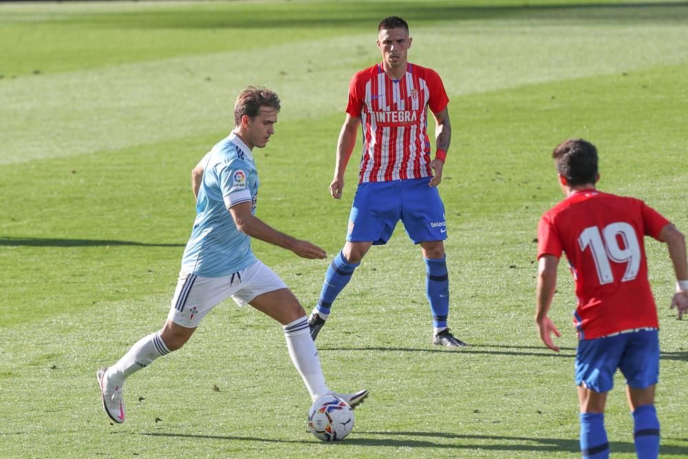 El Celta empata en el último test antes de LaLiga. // Ricardo Grobas