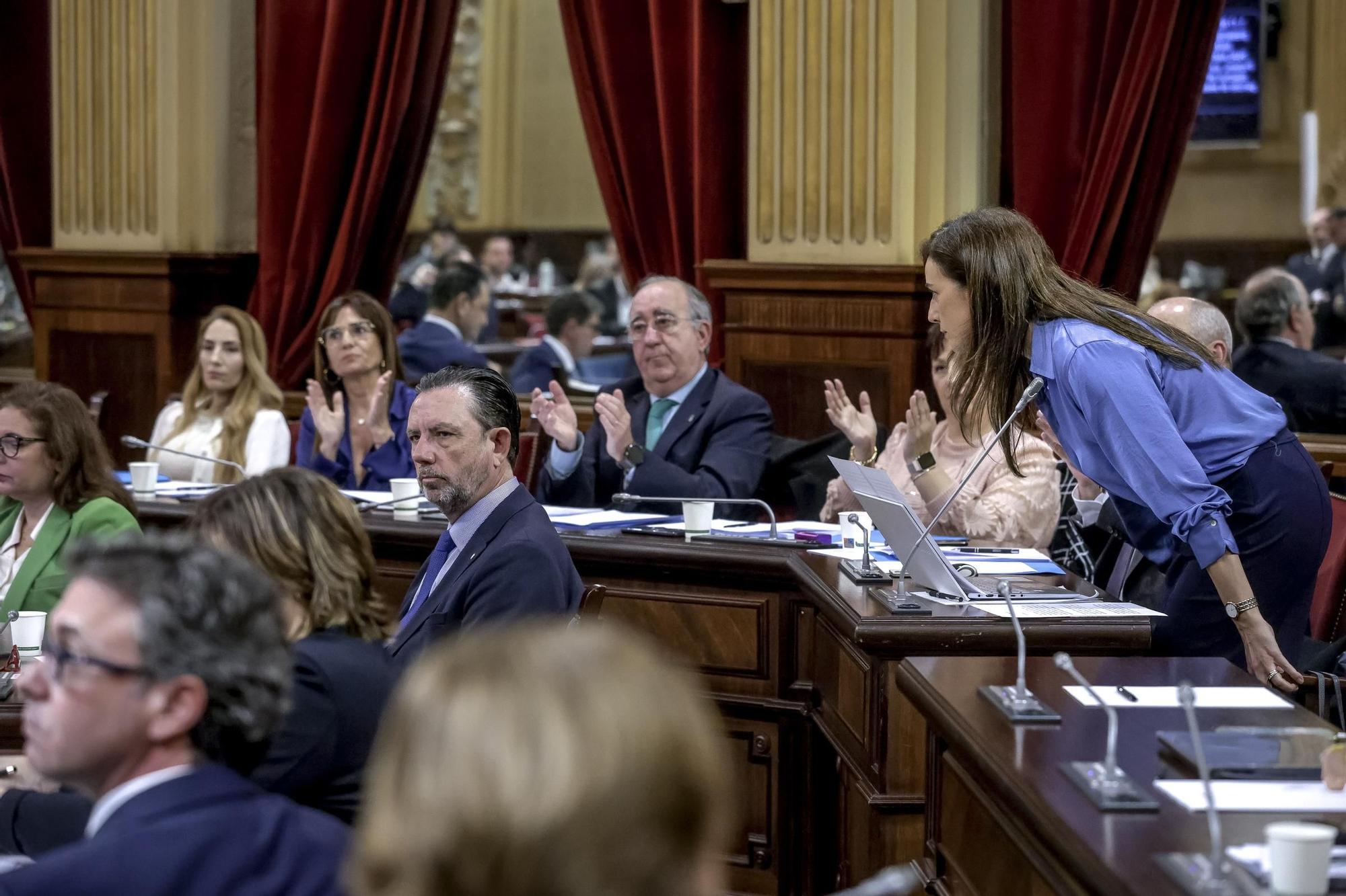 Crisis de Vox en Baleares | FOTOS: La crisis de Vox capitaliza el pleno del Parlament balear