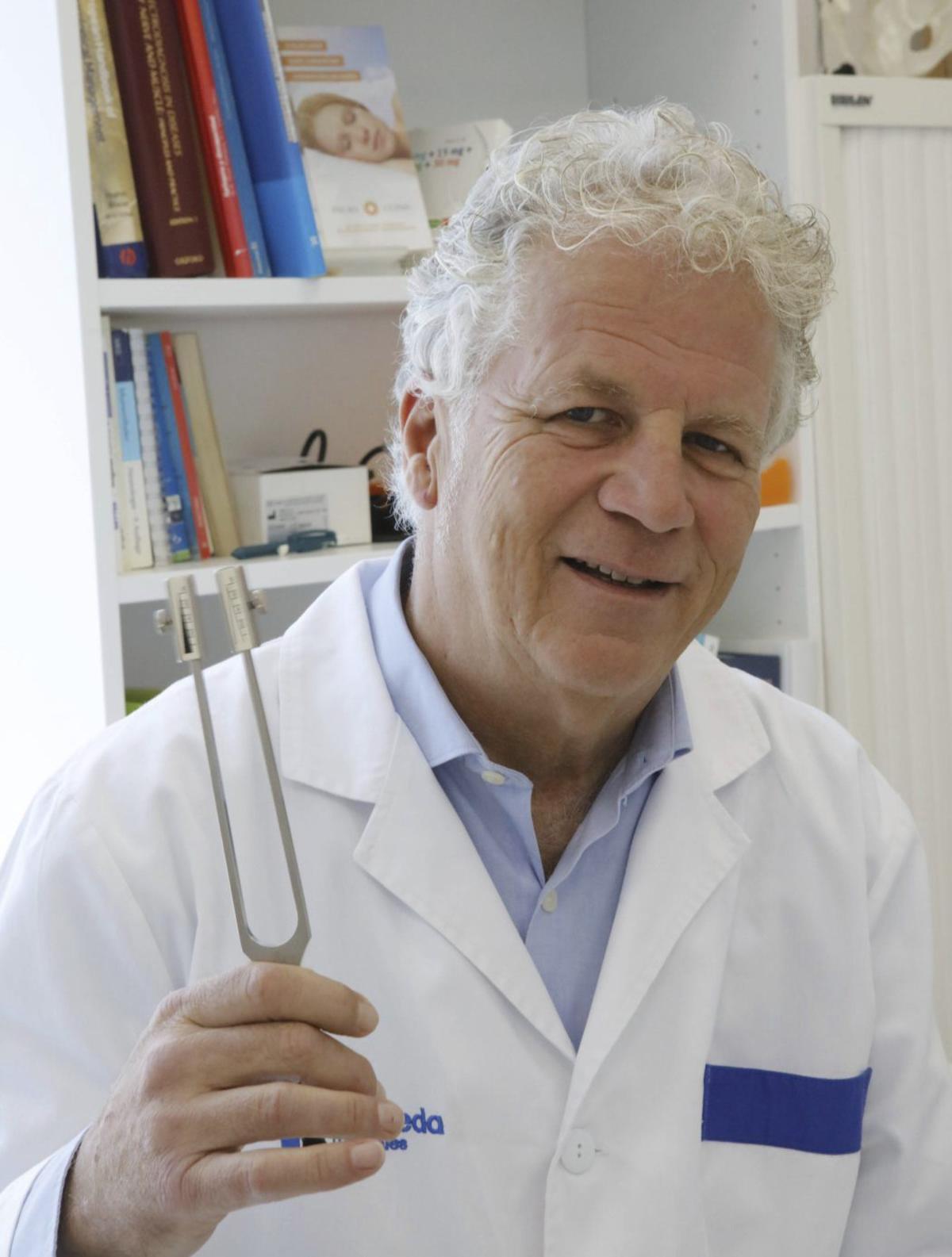 Ist einer von zwei Neurologen in der Clínica Juaneda: Fritz Nobbe.