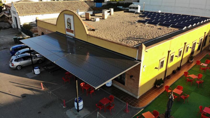 El restaurante ha apostado por la energía solar para reducir costes y emisiones. | SERVICIO ESPECIAL