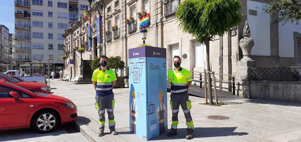 Tótem FP Dual Viaqua Betanzos.