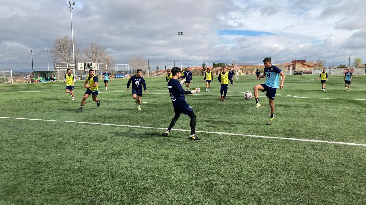 Entrenamiento del Diocesano esta semana.