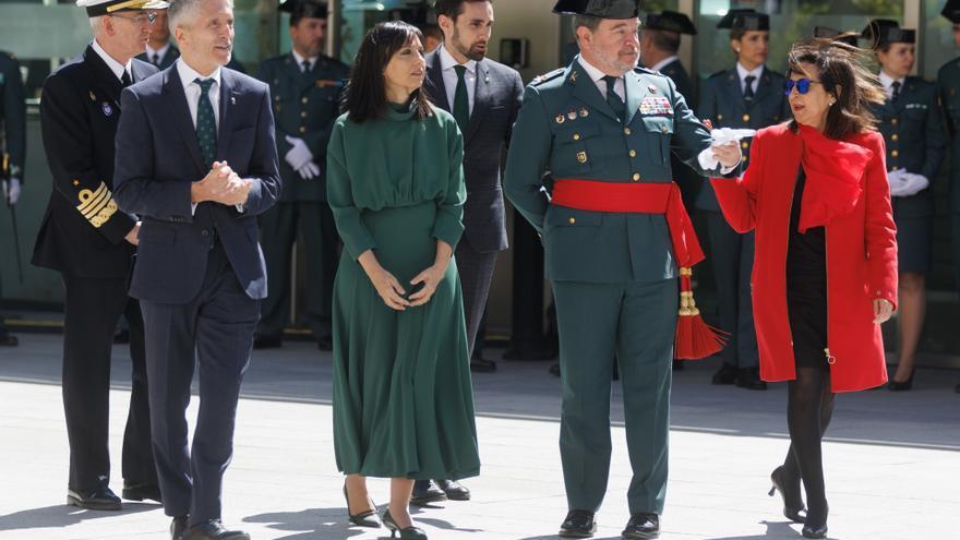 Marlaska y Robles arropan a Mercedes González en su toma de posesión como directora de la Guardia Civil