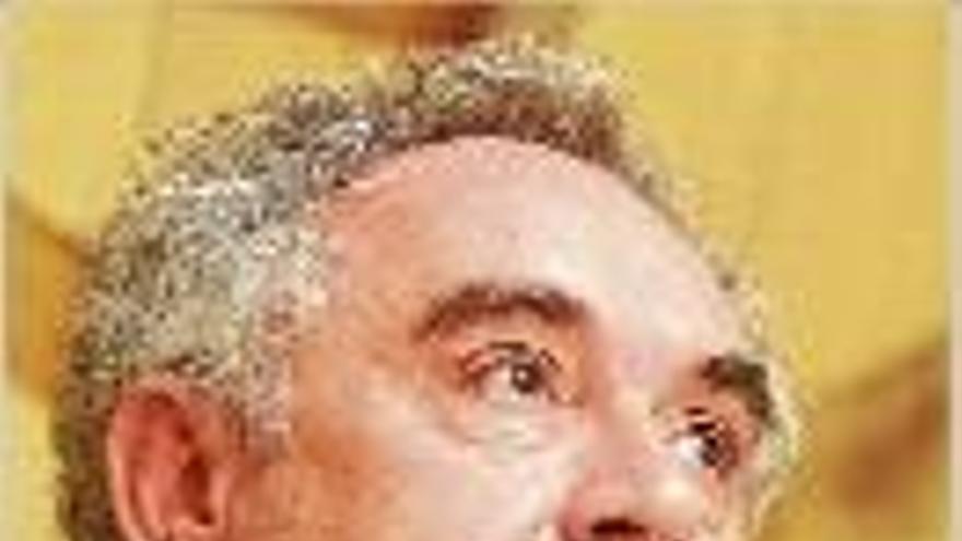 Ferran Adrià ahir a Sant Sebastià.