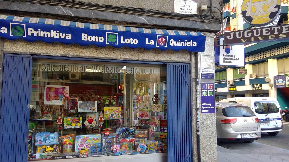 El boleto acertante ha sido validado en la administración situada en la calle Mariano Benlliure, 8 de Elche.