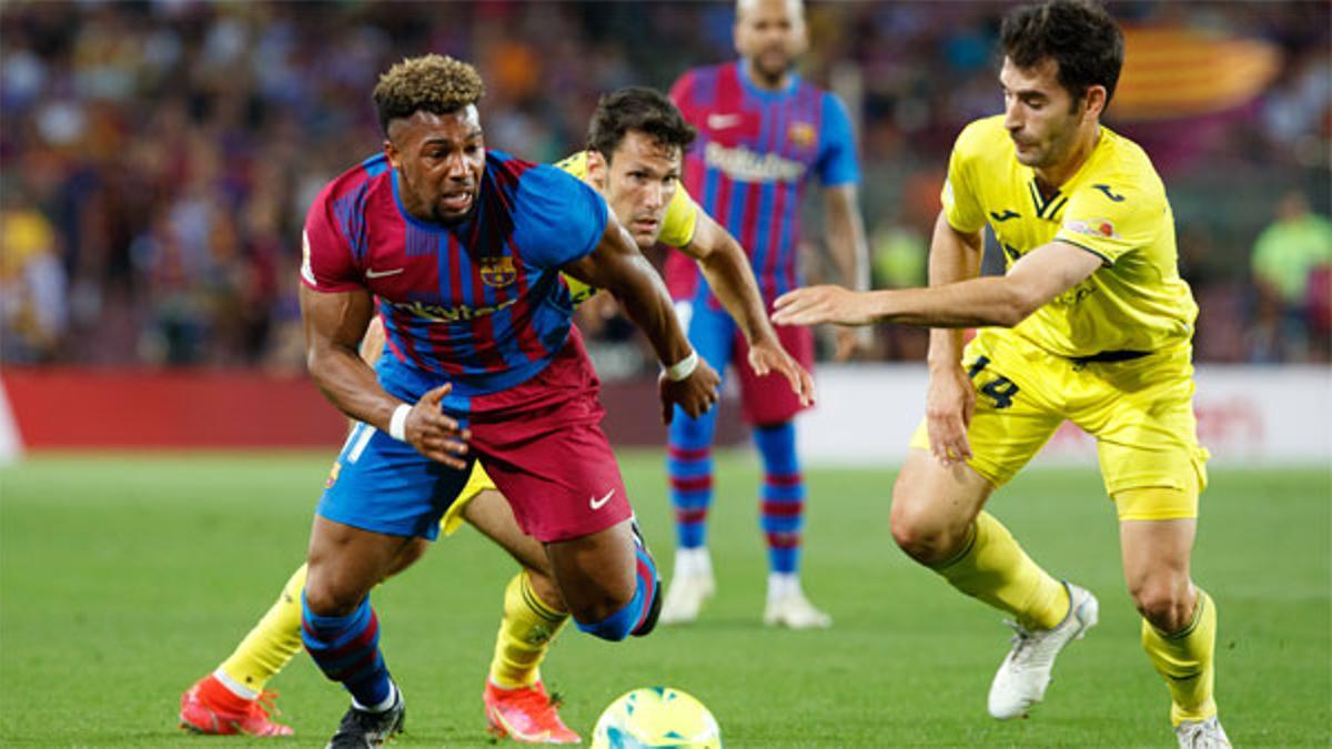 Adama y Alves jugaron su último partido oficial con el Barça en la visita del Villarreal al Camp Nou