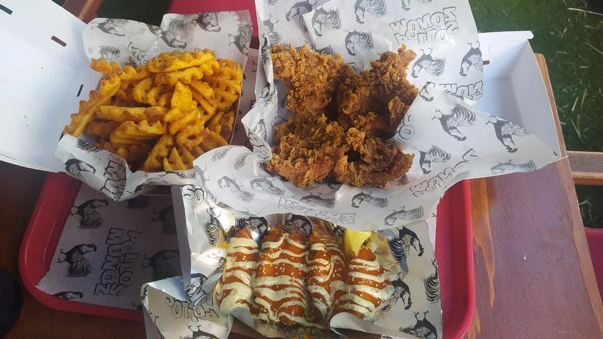 Los platos de Pollos Muñoz