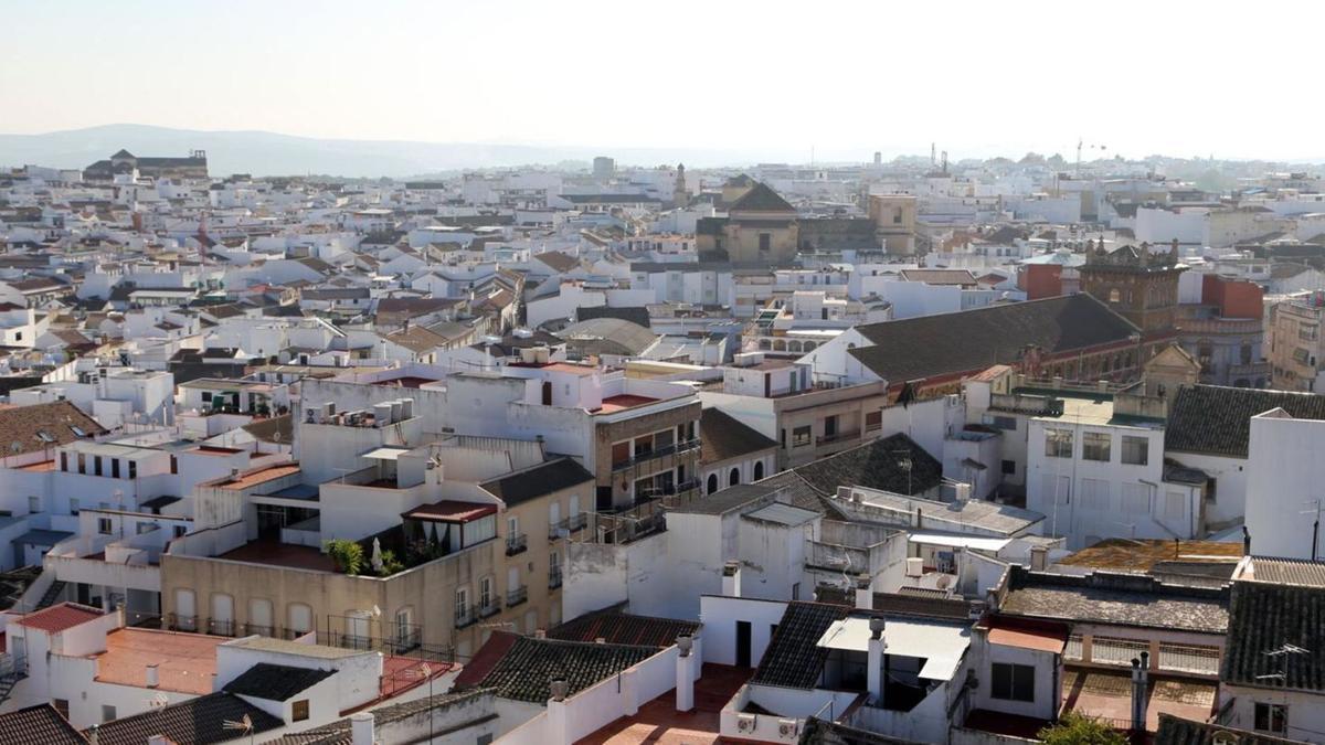 Vista del casco urbano de Montilla desde la torre de la parroquia de Santiago Apóstol. | JOSÉ ANTONIO AGUILAR