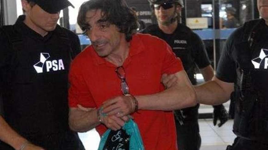 Frutuoso Álvarez, tras ser detenido el sábado en Buenos Aires. / &#039;clarín&#039;