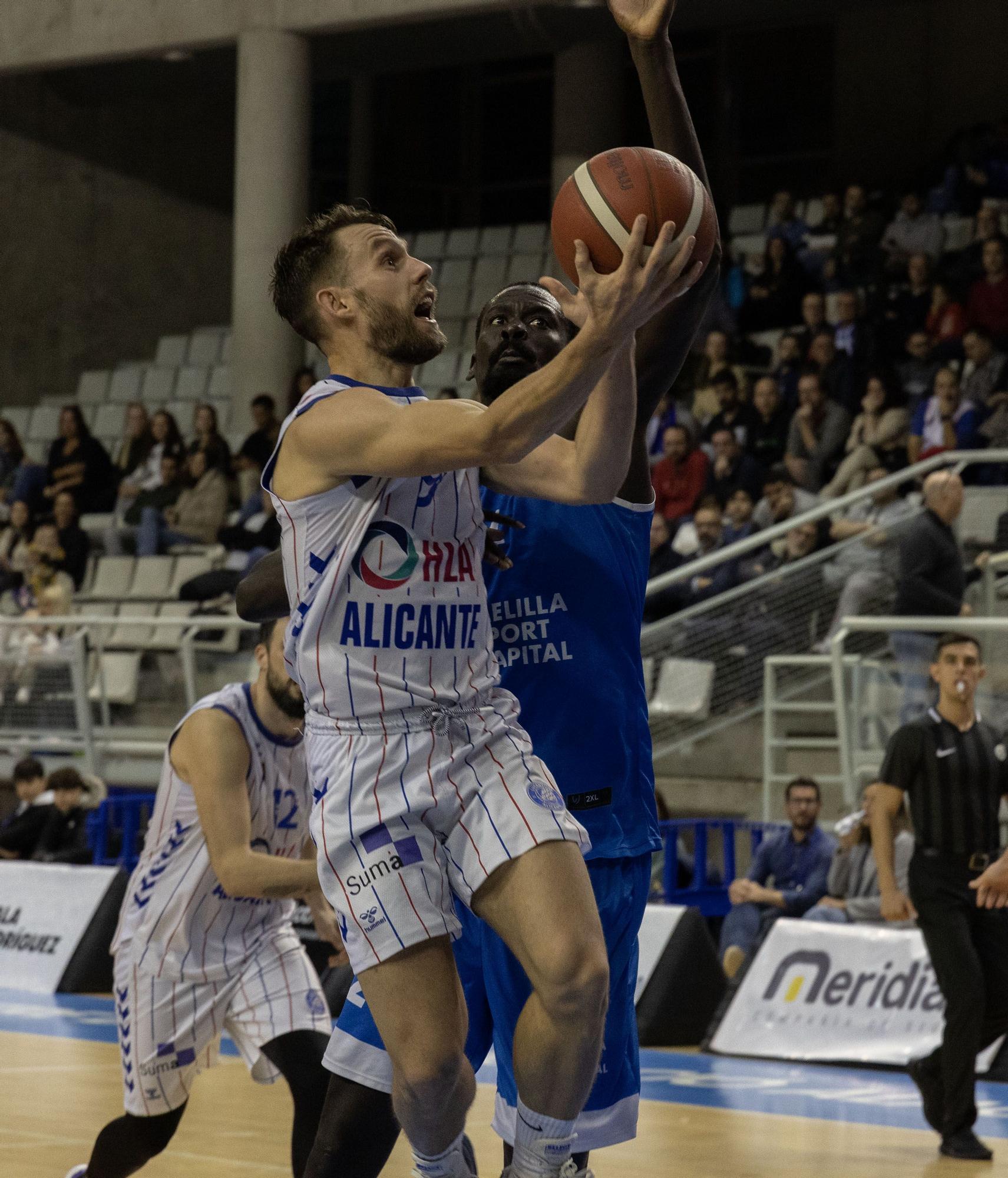 Sexta victoria HLA Alicante que vence al Melilla (77-60)