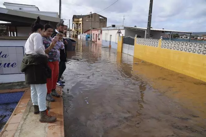 La borrasca Kristin golpea Córdoba