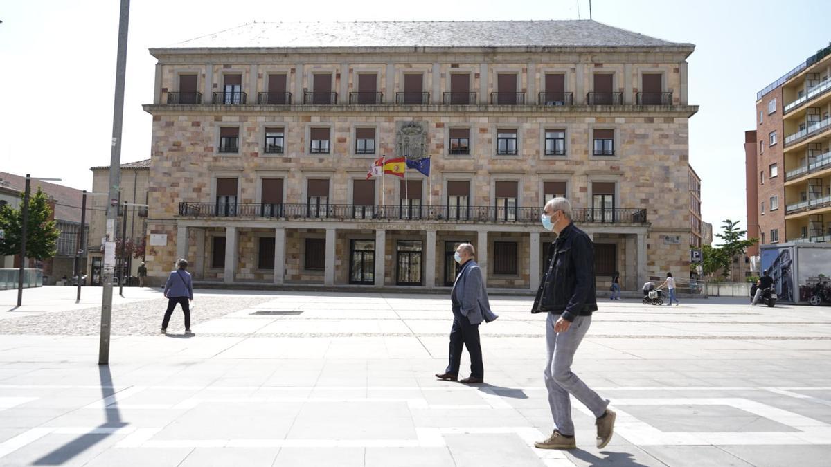 Plaza de la Constitución de Zamora.