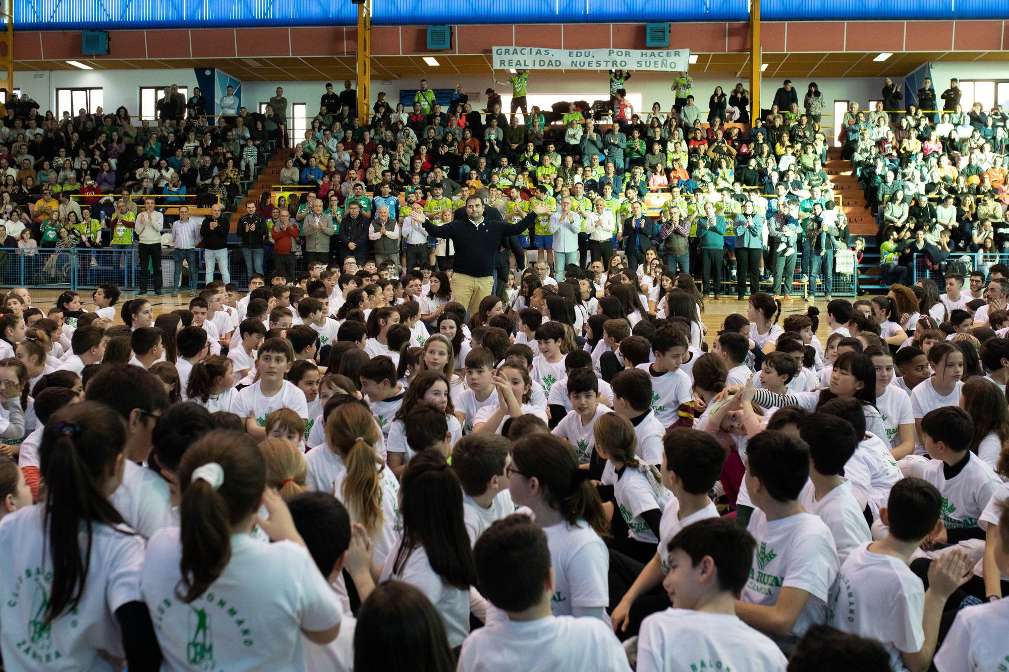 El Balonmano Zamora presume de cantera