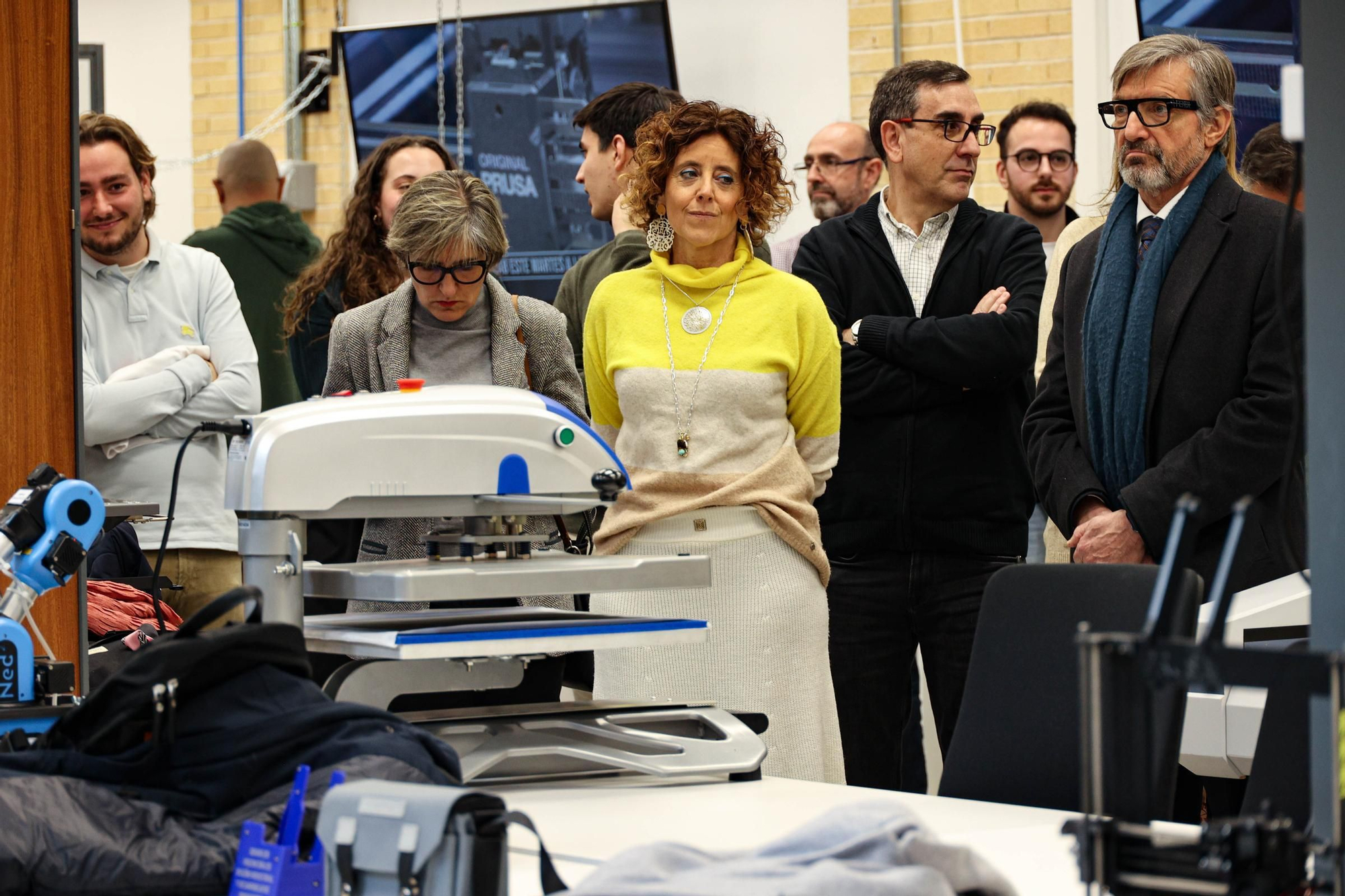 Inauguración del Laboratorio Digital en la UPV de Alcoy