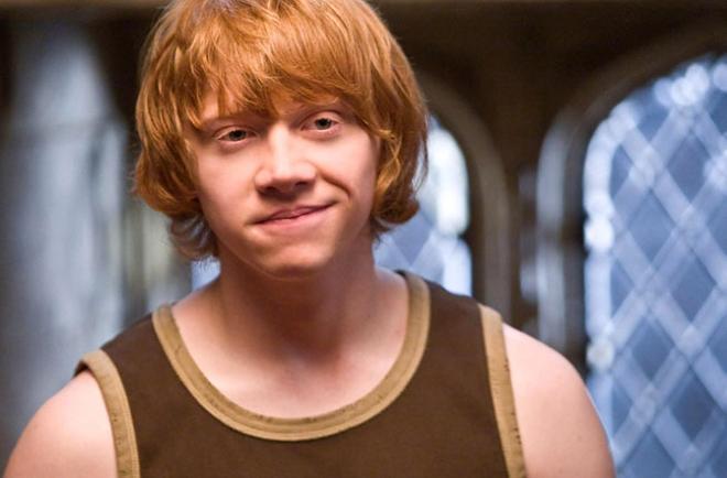 Rupert en el papel de Ron Weasley en la saga 'Harry Potter'