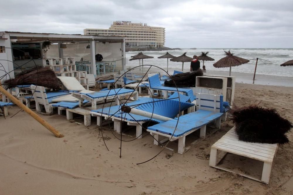 Temporal en Cabo de Palos y La Manga