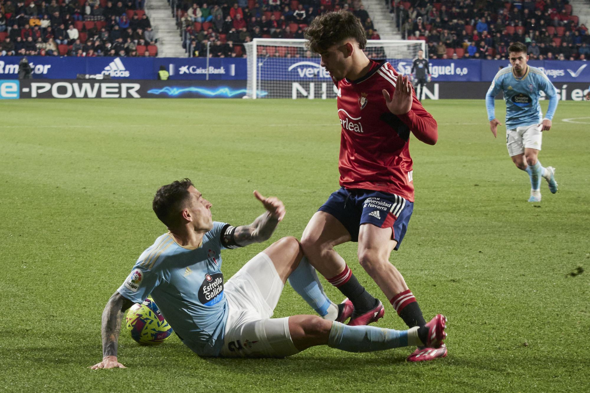 Las mejores imágenes del Osasuna - Celta