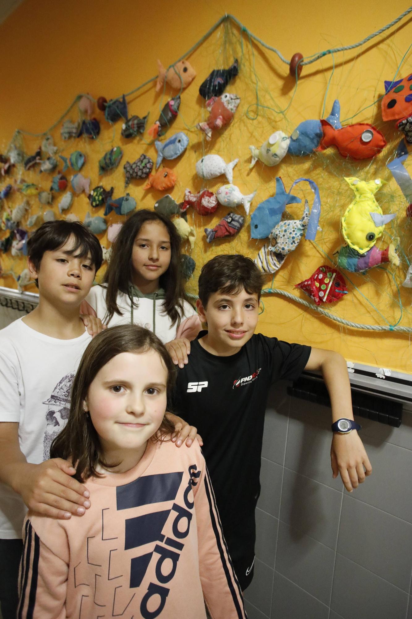 En imágenes: El colegio Jovellanos de Gijón conquista Europa con su proyecto "La mar de peces"