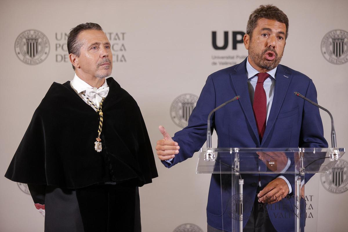 Mazón: No hay grietas en el diagnóstico de la situación de la financiación hecha por el PP