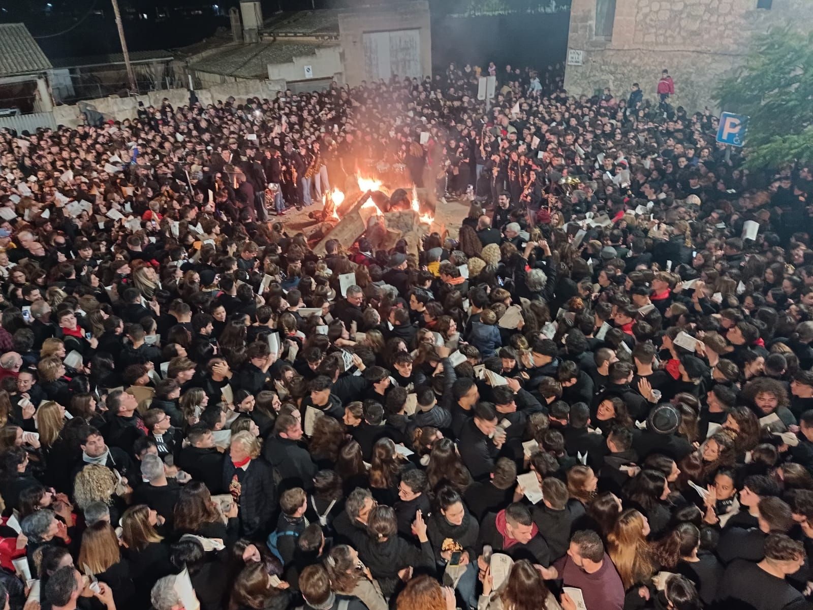 Ensayo de los 'Goigs' de Sant Antoni en Manacor: devoción en la Concòrdia