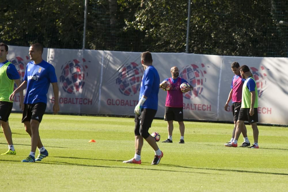 Entrenamiento del Real Oviedo