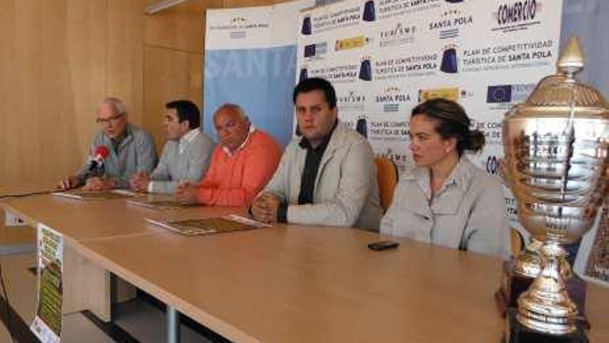 Imagen de la presentación del torneo de fútbol base.