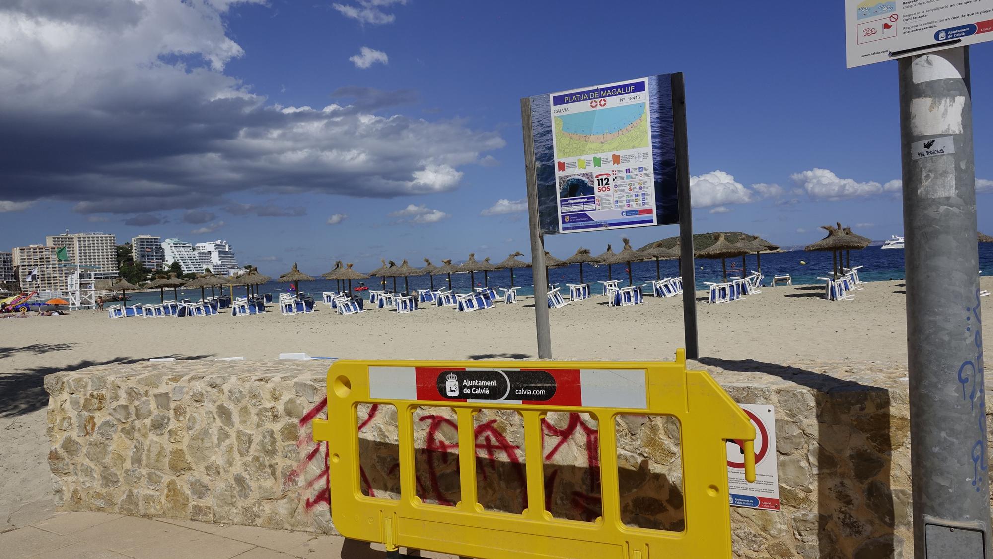 Cierre de playas en la Part Forana por Sant Joan