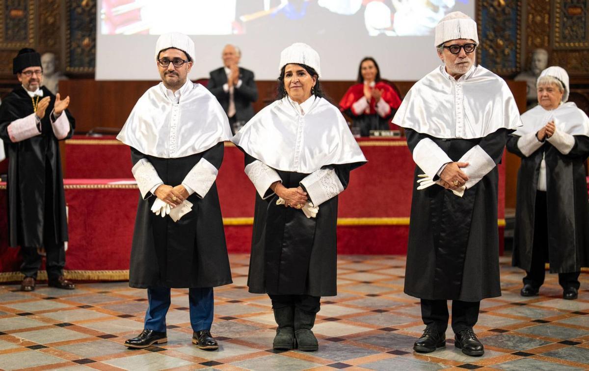 Bayona, Cabellut, Espert i Plensa, ‘honoris causa’ per la UB