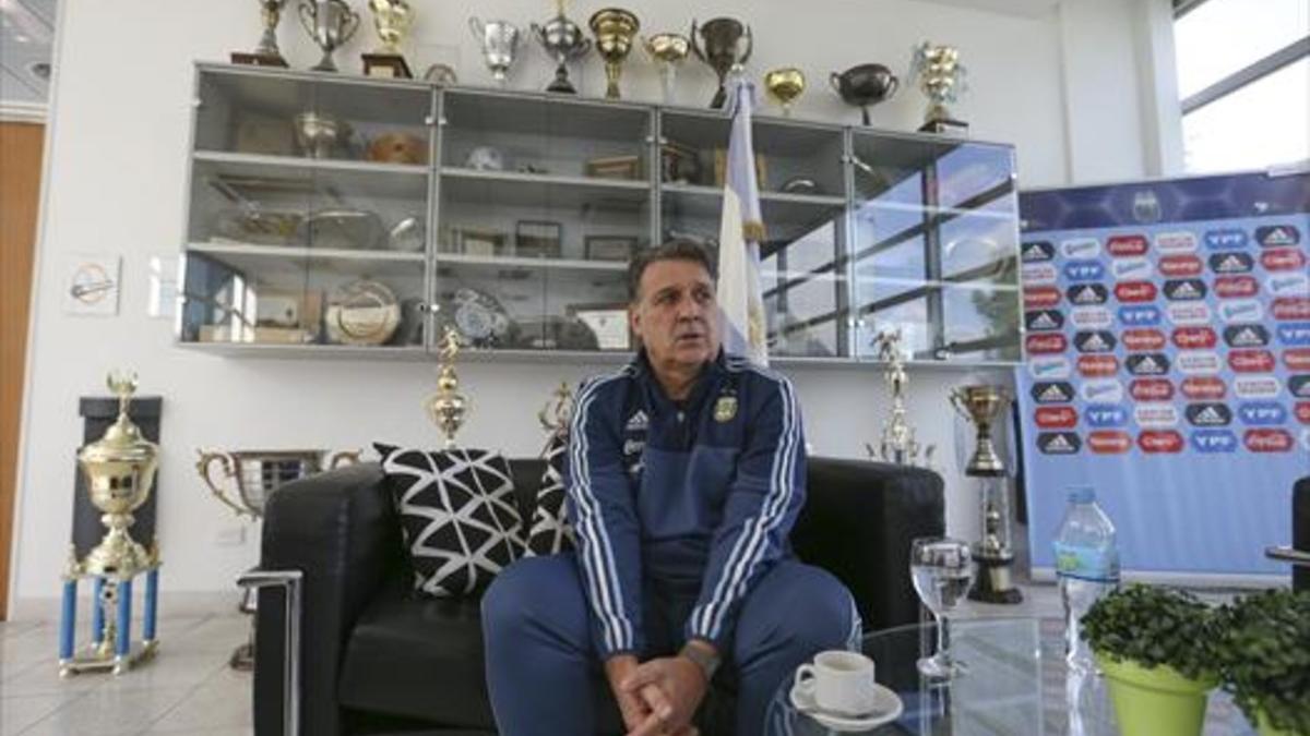 Tata Martino, en Buenos Aires.