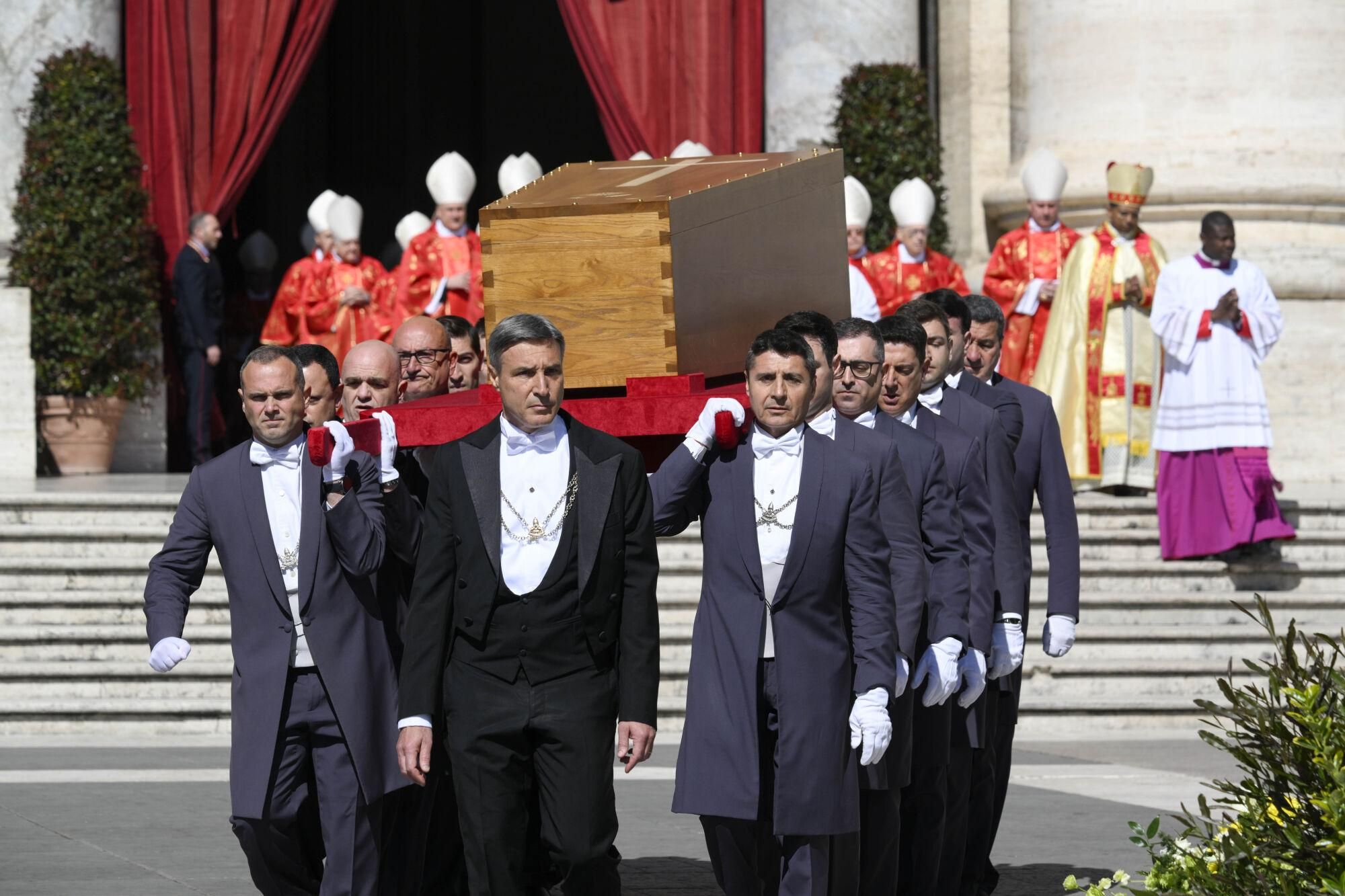 El funeral del papa Francesc, en imatges