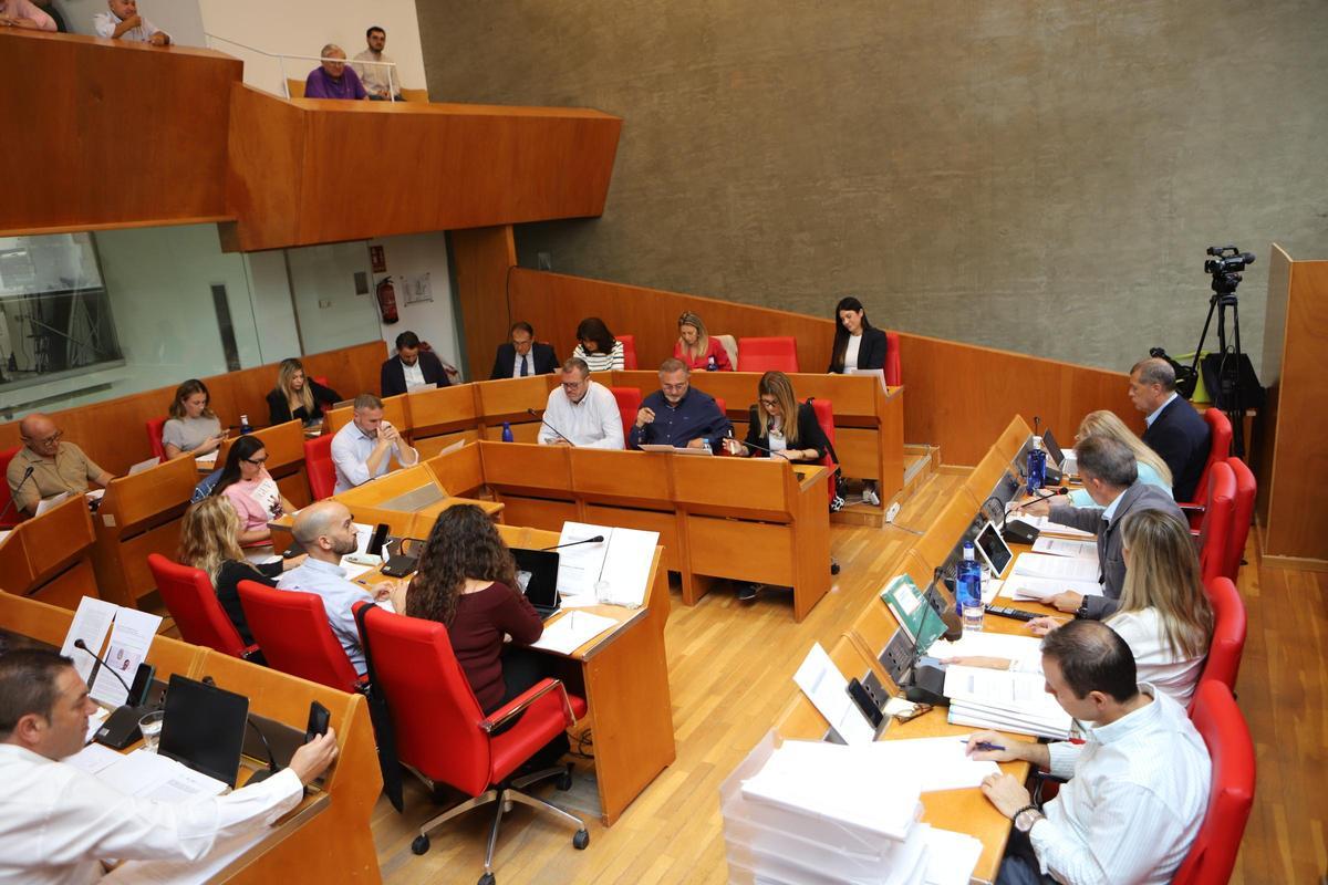 Pleno municipal de Lorca correspondiente al mes de septiembre.