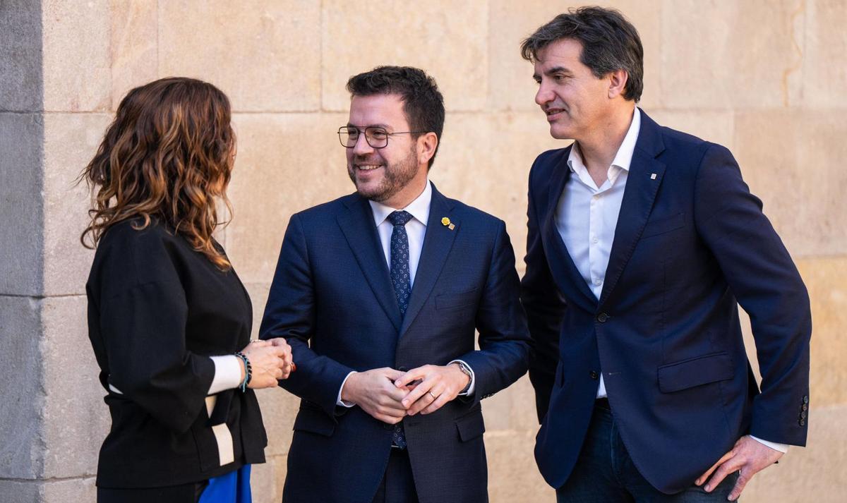 Aragonès reforça el seu nucli dur amb Vilagrà de vicepresidenta i Sabrià