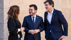 Aragonès reforça el seu nucli dur amb Vilagrà de vicepresidenta i Sabrià