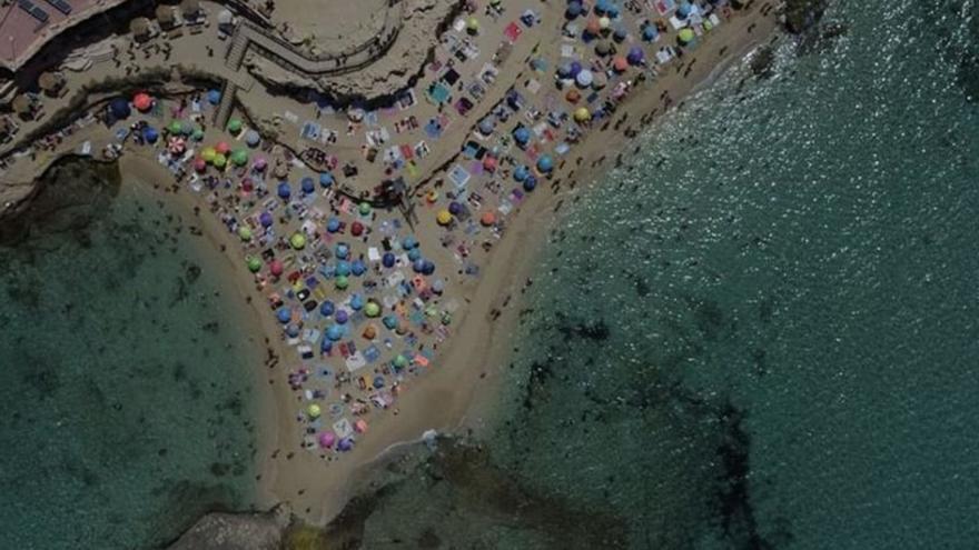Platges del Comte a vista de dron |  POLICÍA LOCAL SANT JOSEP