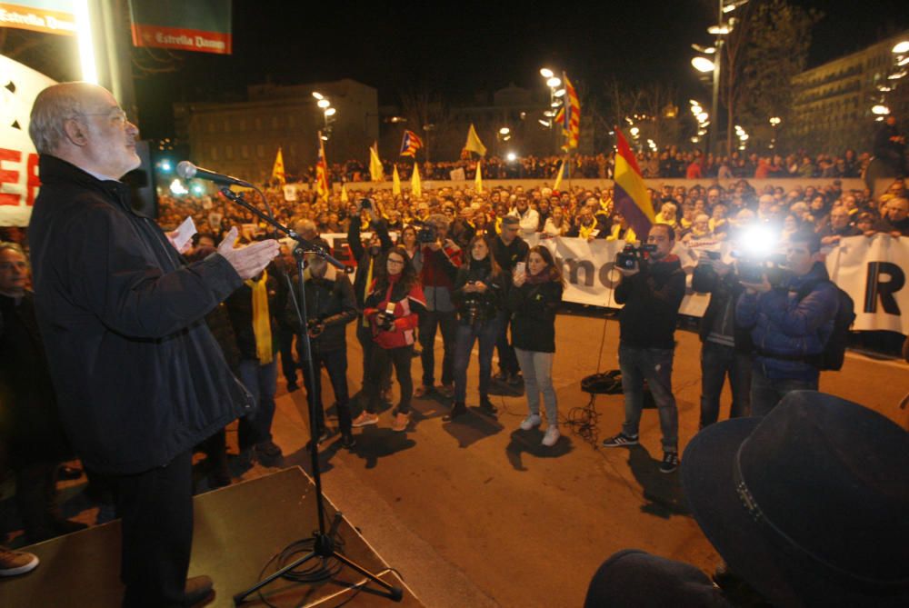 Manifestació a Girona