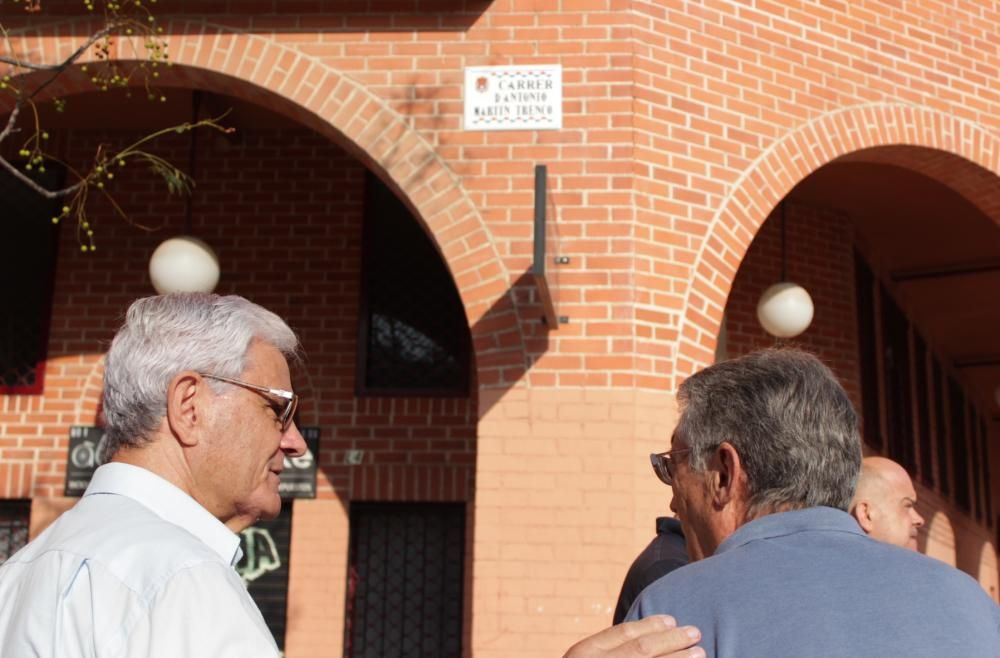 Cambio del callejero franquista