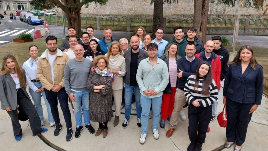 Los participantes en el foro sobre memoria democrática de Xuventudes Socialistas. | FdV
