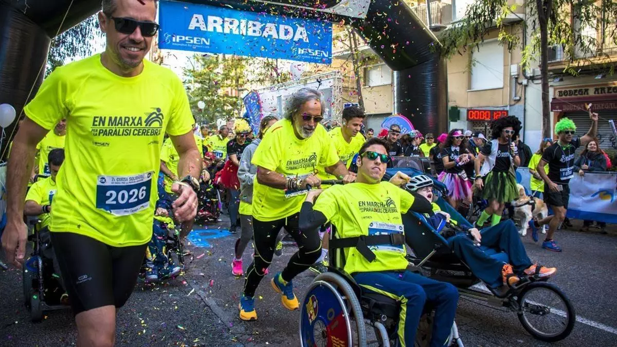 La Marcha por la Parálisis Cerebral congrega a 2.300 personas