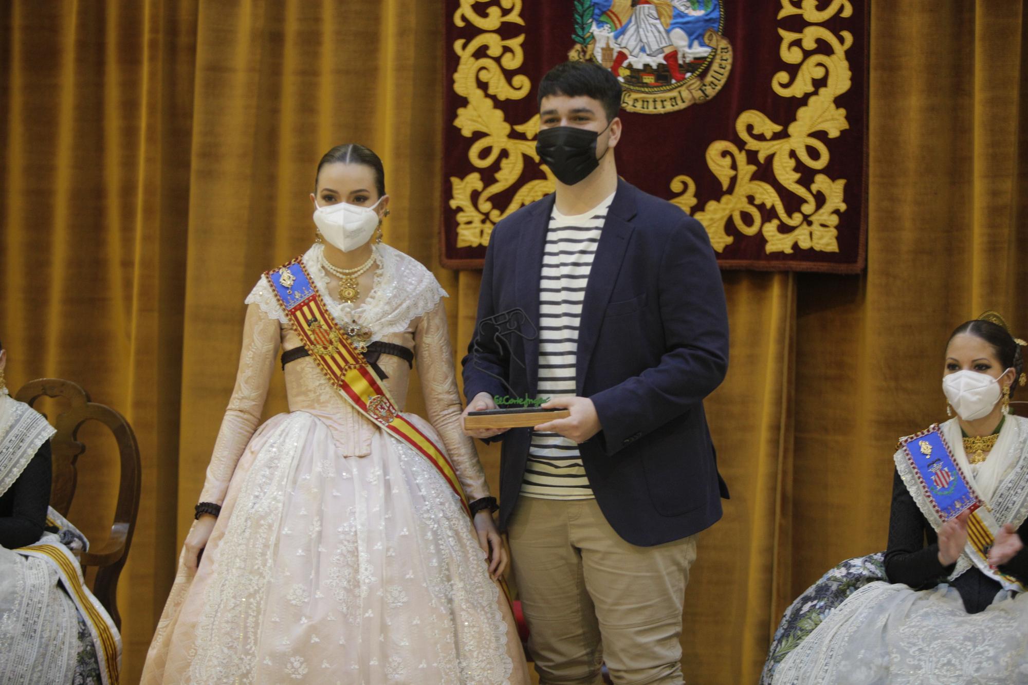 Entrega de premios de la Gala Juvenil de las Fallas 2021