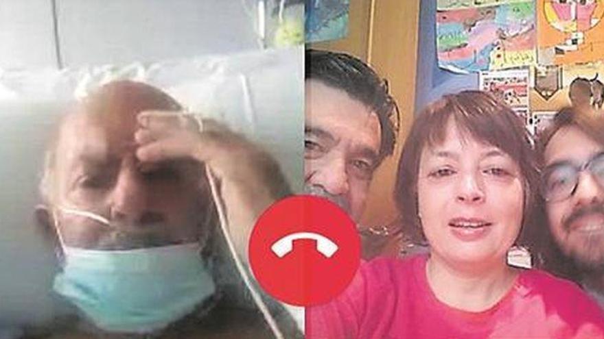 Videollamadas de esperanza entre las familias castellonenses