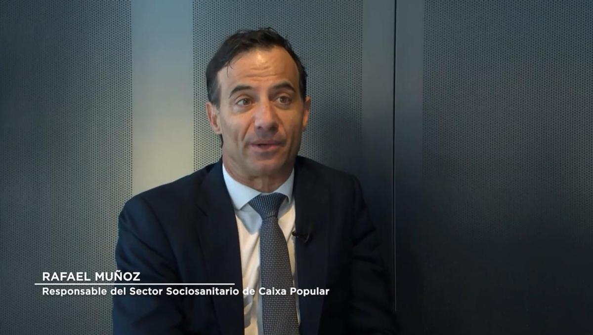 Rafael Muñoz, responsable del sector sociosanitario de Caixa Popular.